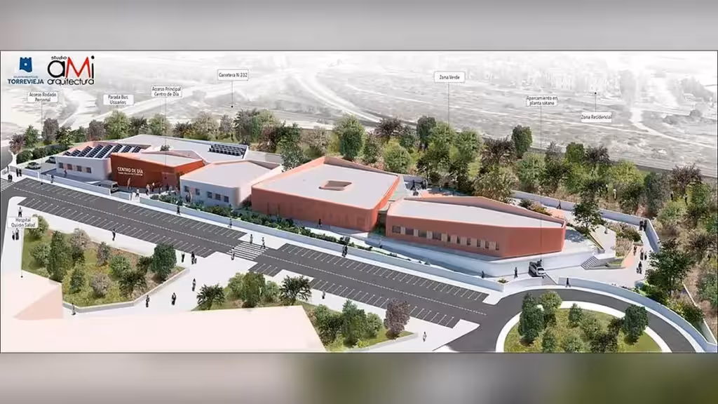 Recreación del proyecto del futuro centro de Alzheimer