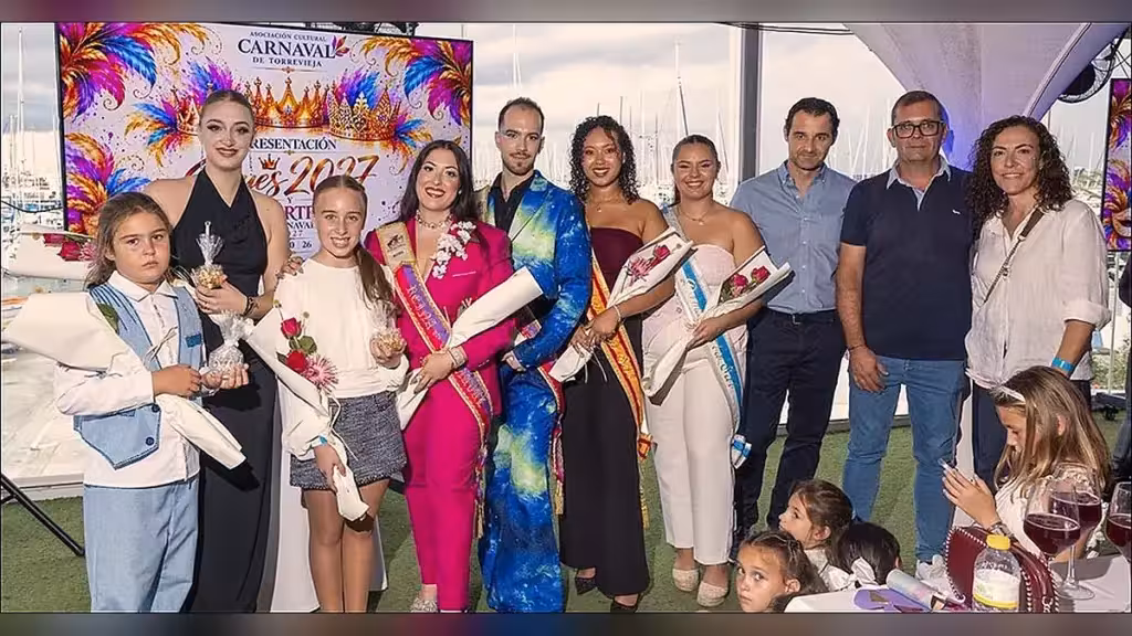 Presentación de los representantes del Carnaval de Torrevieja 2027