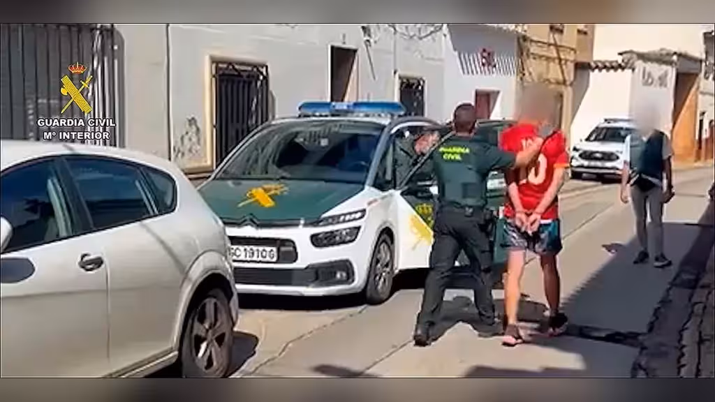 Imagen de la información original sobre la operación de Guardia Civil; anonimización conservada
